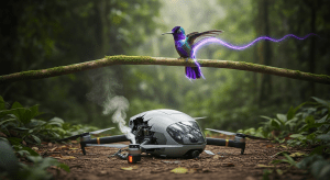 EL DRON Y EL COLIBRI