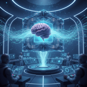 Interfaz entre mente humana y computadora cuántica