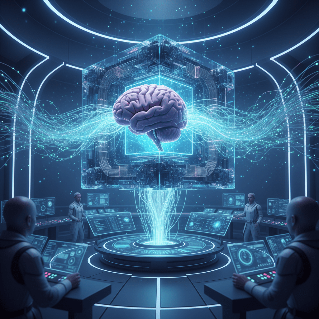 Interfaz entre mente humana y computadora cuántica