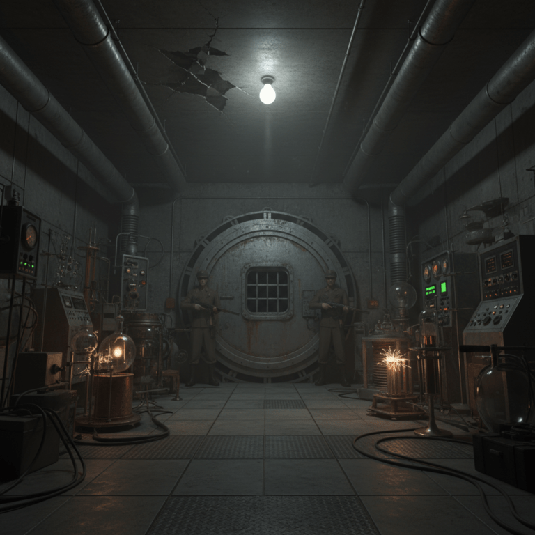 Laboratorio subterráneo secreto en el Área 51