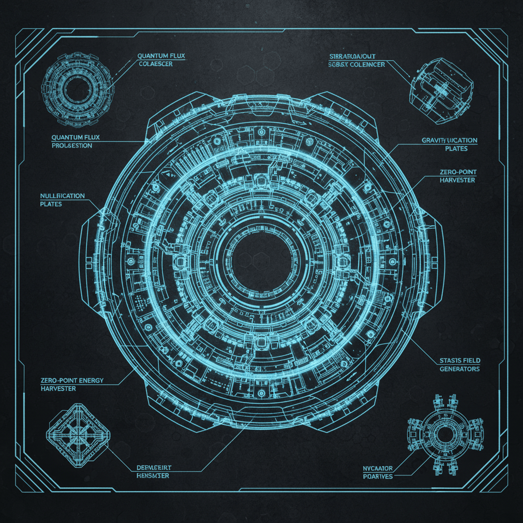 Plano técnico de una patente de tecnología suprimida