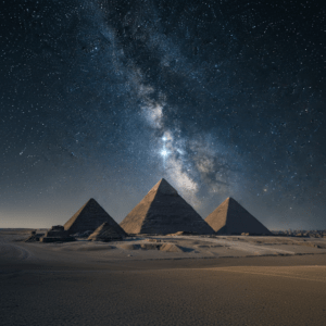 Pirámides de Giza alineadas con el cinturón de Orión