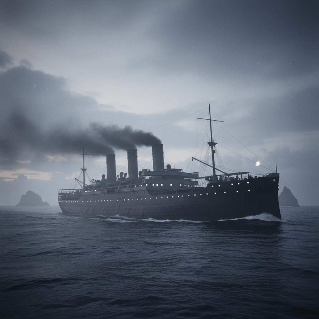 El buque USS Cyclops navegando en el Triángulo de las Bermudas