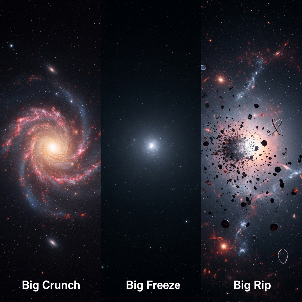 El destino final del universo: el Big Rip, el Big Crunch o el Big Freeze