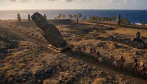 El enigma de los moáis: cómo se movieron realmente los gigantes de Rapa Nui