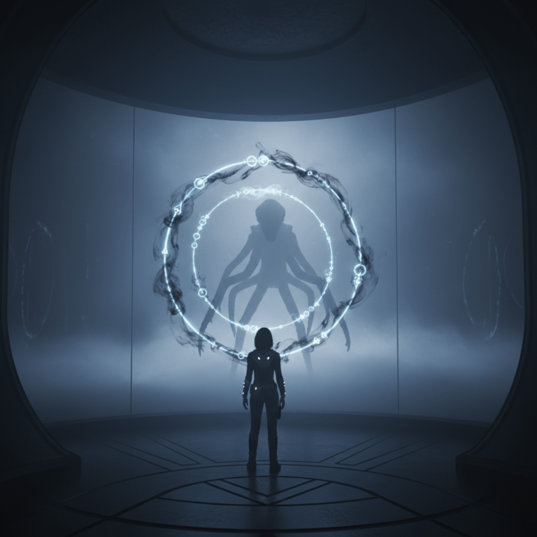 Análisis del lenguaje alienígena y la hipótesis Sapir-Whorf en la película Arrival.