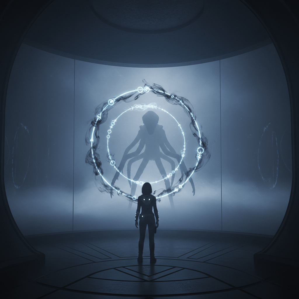 Análisis del lenguaje alienígena y la hipótesis Sapir-Whorf en la película Arrival.