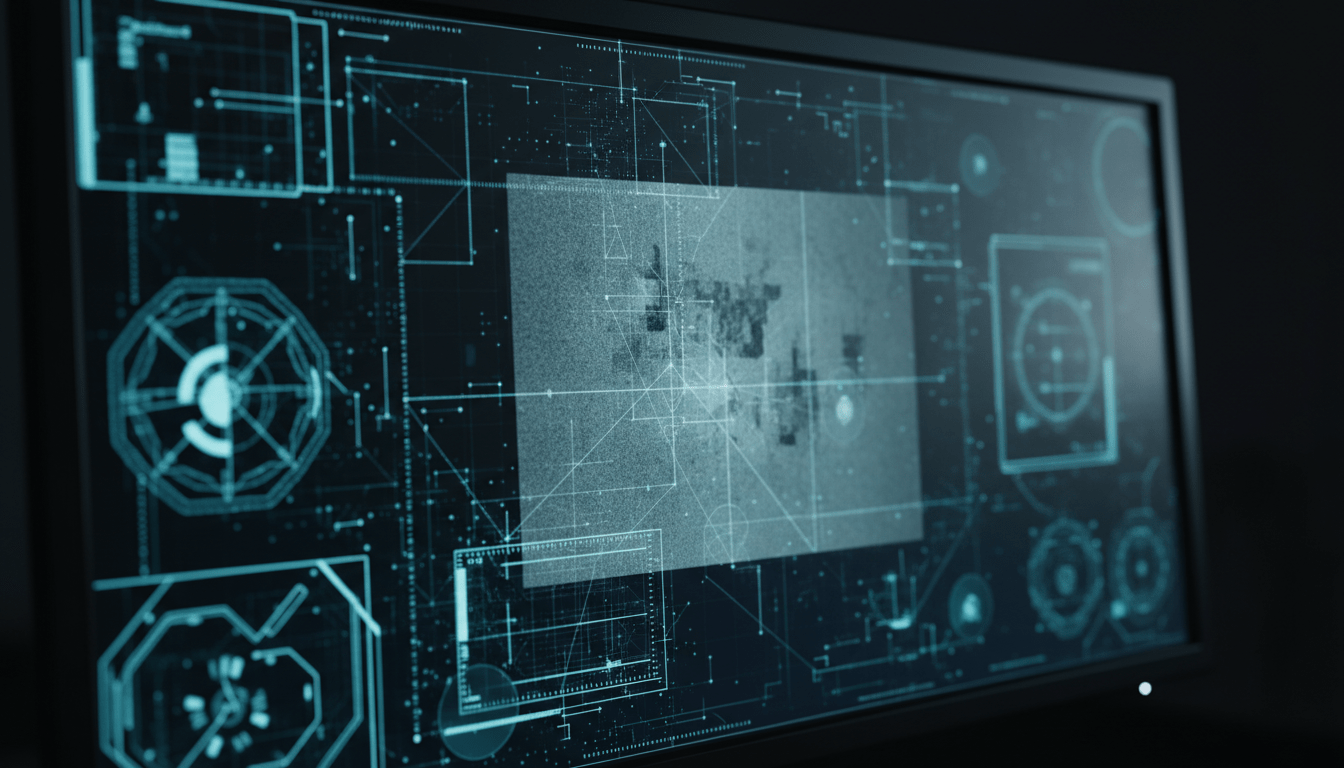Análisis forense digital de píxeles y ruido de sensor en una pantalla para detectar manipulaciones en imágenes de fenómenos anómalos.