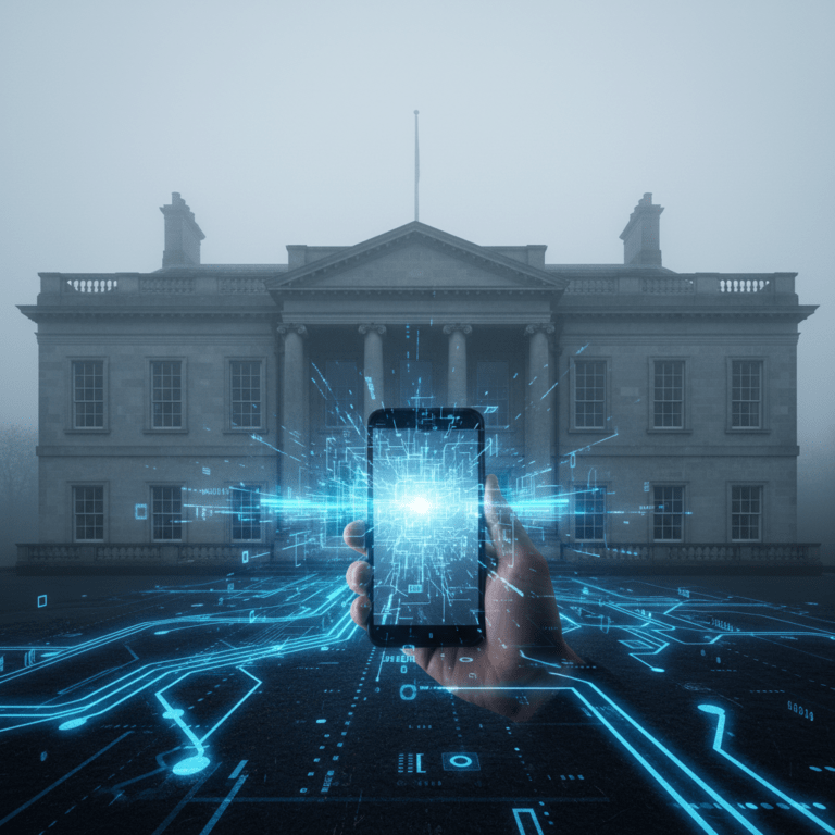 Representación visual de la ingeniería social y el Instituto Tavistock vinculando la psicología de masas clásica con los algoritmos de Silicon Valley.