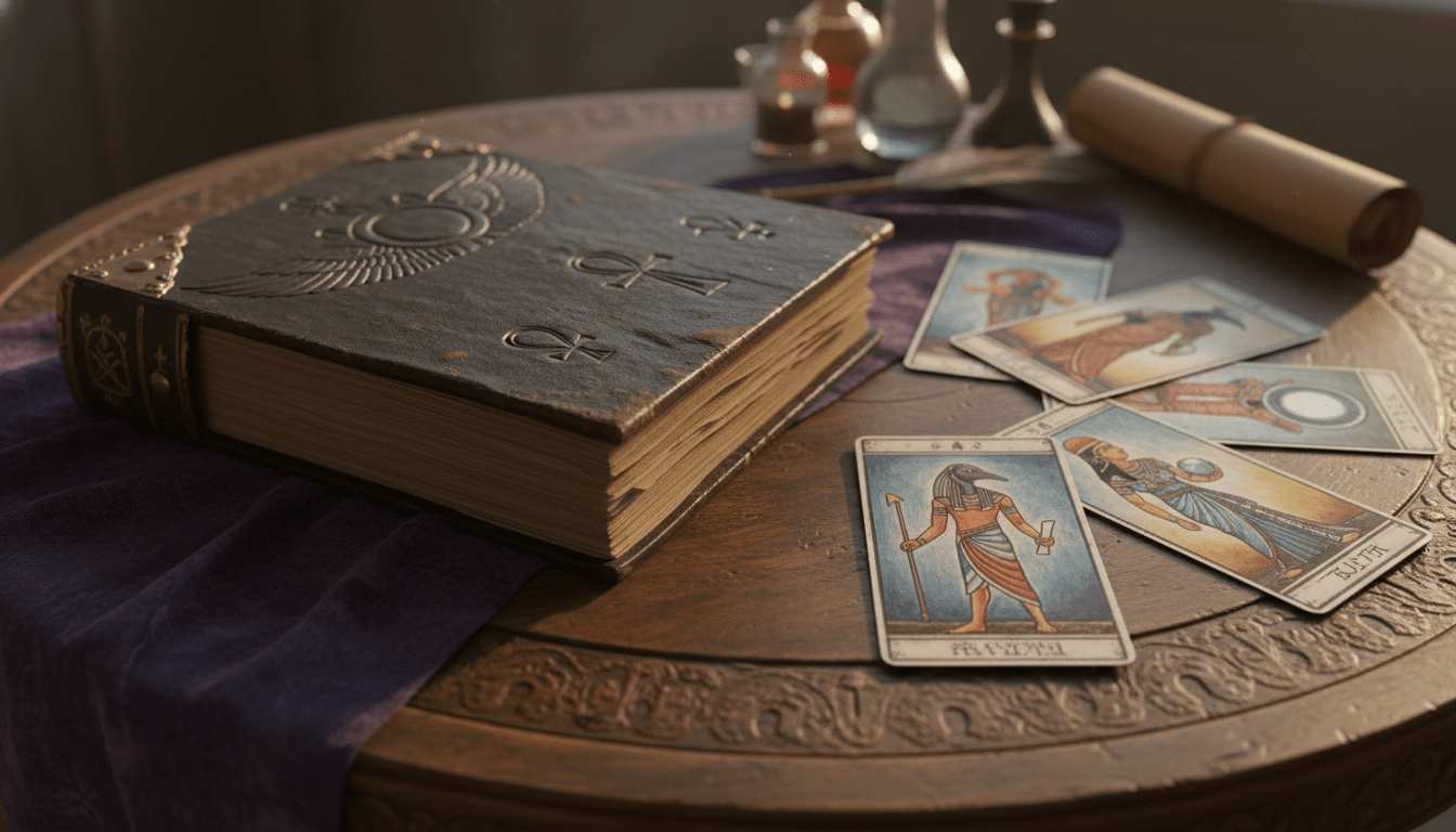 • Reseña de "El Libro de Thoth" de Aleister Crowley.