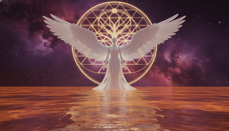 Simbolismo místico de Evangelion mostrando el Árbol de la Vida de la Cábala y el Proyecto de Instrumentalización Humana sobre un mar de LCL.