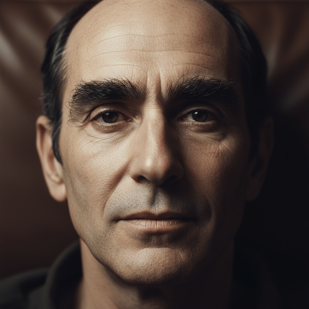 Retrato hablado de This Man el hombre misterioso que aparece en los sueños del inconsciente colectivo.